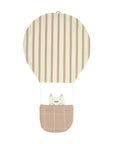 Luxury hot air balloon cat mobile, premium organic cotton honeycomb fabric, stylish Nobodinoz Playground collection by Ella James at brixbailey.com