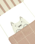 Luxury hot air balloon cat mobile, premium organic cotton honeycomb fabric, stylish Nobodinoz Playground collection by Ella James at brixbailey.com