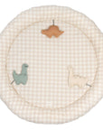 Premium Nobodinoz sensory activity nest for baby development, organic cotton, soft textures, early-learning toys, safe, stylish, best-selling by Ella James at brixbailey.com