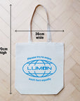 Severance Lumon Industries Shopping Tote Bag - Please Try To Enjoy Each Fact Equally