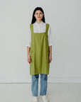 Block Smock Japanese Apron-2