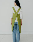 Block Smock Japanese Apron-1