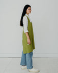 Block Smock Japanese Apron-0