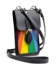 Handmade Leather Mobile Phone Pouch Plus - Pride