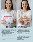 MINICAMP C-Shape Nursing & Comfort Pillow - Organic Cotton, Multi-Use Support for Pregnancy & Sleep by Minicamp at brixbailey.com