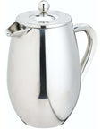 La Cafetière Silver Double Walled Insulated Eight Cup Coffee Maker - 1 Liter