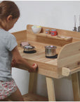 Children’s Outdoor Wooden BBQ Stand