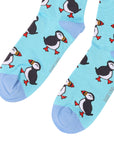 Save the Puffins Bamboo Socks