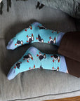 Save the Puffins Bamboo Socks