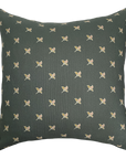 Purley Square Cushion - Slate Green