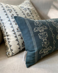 Quill Rectangular Cushion - Slate Green