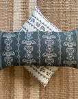 Quill Rectangular Cushion - Slate Green