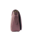 Italian Leather Crossbody Bag for Women - Vintage Pink & Gold Hardware by Kailimood.store at brixbailey.com