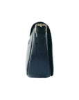 Italian Leather Crossbody Bag for Women - Made in Italy | Black Elegant Shoulder Bag with Adjustable Strap & Gold Hardware by Kailimood.store at brixbailey.com