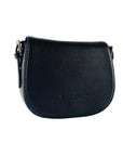 Italian Leather Crossbody Bag for Women - Made in Italy | Black Elegant Shoulder Bag with Adjustable Strap & Gold Hardware by Kailimood.store at brixbailey.com