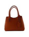 Renato Borzatta Italy Since 1978 - Handmade Paprica Leather Handbag for Women - Made in Italy with Adjustable Strap & Gunmetal Zipper by Kailimood.store at brixbailey.com