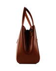 Renato Borzatta Italy Since 1978 - Genuine Leather Handbag for Women - Made in Italy - Paprica Color - Adjustable Strap & Gunmetal Zipper by Kailimood.store at brixbailey.com