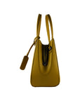Renato Borzatta Italy Handbag in Genuine Mustard Leather - Made in Italy with Rifle Barrel Metal Zipper & Adjustable Strap by Kailimood.store at brixbailey.com