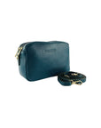 Italian Leather Crossbody Bag for Women - Made in Italy, Adjustable Strap & Gold Hardware by Kailimood.store at brixbailey.com
