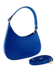 Royal Blue Genuine Leather Shoulder & Crossbody Bag for Women - Made in Italy - Elegant & Fashionable by Kailimood.store at brixbailey.com