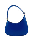 Renato Borzatta Royal Blue Leather Shoulder & Crossbody Bag - Made in Italy Since 1978 by Kailimood.store at brixbailey.com