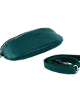 Italian Leather Crossbody Bag - Made in Italy - Adjustable Strap & Nickel Hardware by Kailimood.store at brixbailey.com