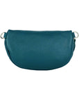 Italian Leather Crossbody Bag - Made in Italy - Adjustable Strap - Ottanio Color by Kailimood.store at brixbailey.com