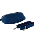 Renato Borzatta Italian Leather Crossbody Bag - Blue Made in Italy Since 1978 by Kailimood.store at brixbailey.com