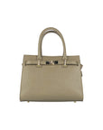 Renato Borzatta Italian Leather Handbag for Women - Taupe Elegant Tote with Adjustable Strap by Kailimood.store at brixbailey.com