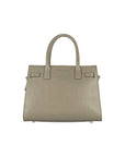 Renato Borzatta Italy Handmade Taupe Leather Tote Bag - Adjustable Strap & Gold Hardware by Kailimood.store at brixbailey.com