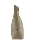 Soft Shoulder Bag for Women in Genuine Dollar Grain Leather - Made in Italy - Taupe by Kailimood.store at brixbailey.com