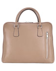Italian Leather Business Briefcase Unisex - Made in Italy - Stylish & Functional by Kailimood.store at brixbailey.com