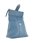 Soft Leather Women's Backpack Made in Italy - Elegant & Functional Avio Color by Kailimood.store at brixbailey.com