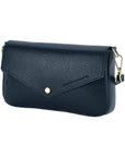 Renato Borzatta Small Shoulder Bag with Removable Gold Chain Strap - Genuine Leather Made in Italy by Kailimood.store at brixbailey.com