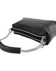 Double Zip Leather Handbag for Women - Made in Italy - Genuine Leather - Elegant & Fashionable - Adjustable Strap by Kailimood.store at brixbailey.com