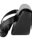 Italian Leather Shoulder Bag for Women - Made in Italy | Elegant Black Tote with Adjustable Strap & Magnetic Closure by Kailimood.store at brixbailey.com