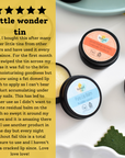 Lemon Sorbet Natural Lip Balm | Vegan, Hydrating & Nourishing | Plastic-Free, Handmade Lip Care