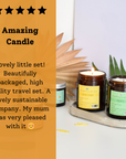 Spiced Orange Coconut Wax Candle | Hand-Poured | 60ml