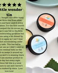 Cucumber Lime Natural Lip Balm | Vegan, Hydrating & Nourishing | Plastic-Free, Handmade Lip Care