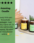 Breathe Hand-Poured Coconut Wax Candle | Natural Aromatherapy Candle | 2 Size Options