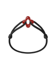Red Clover Cord Bracelet
