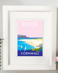 Rock Vintage Travel Poster Print