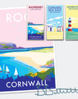 Rock Vintage Travel Poster Print