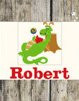 Reading Dragon Personalised Towels
