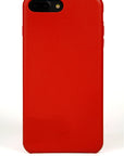 iPhone 7/8 Plus Case, Red Leather