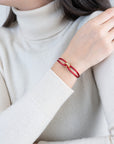 Golden Soho Diamond Cord Bracelet