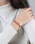 Mini Golden Soho Diamond Cord Bracelet
