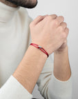 Silver Soho Diamond Cord Bracelet