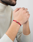 Silver Soho Cord Bracelet