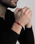 Coral Soho Cord Bracelet